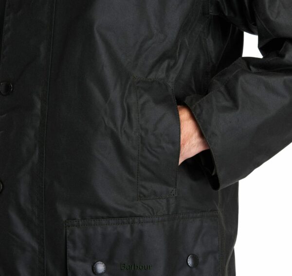 Barbour Border Wax Jacket - Image 4