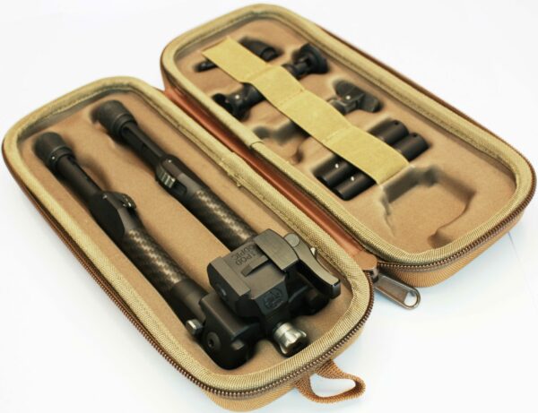 Tier 1 Tactical Bipod Pan-Tilt 180mm - Image 2