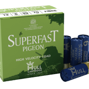 Hull Superfast HV Pigeon 12G No6 29gm 70Mm Felt Wad