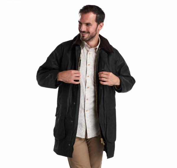 Barbour Border Wax Jacket - Image 2