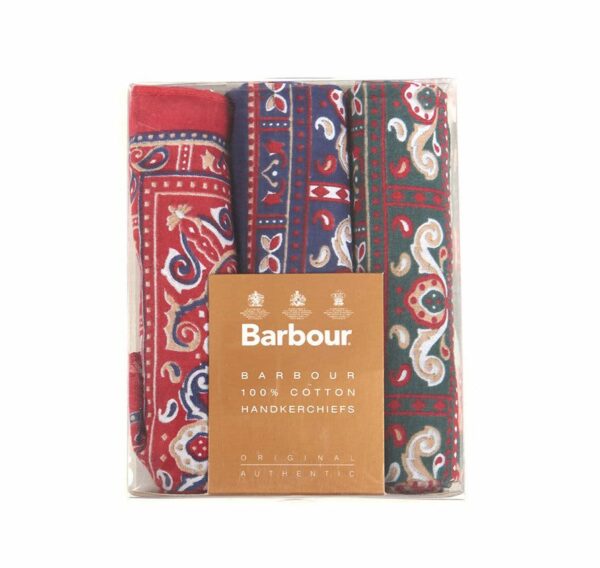 Barbour Handkerchief Box Of 3 - Image 2