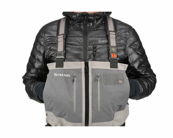 Simms G4 Zip S/Foot Chest Waders Slate - Image 4