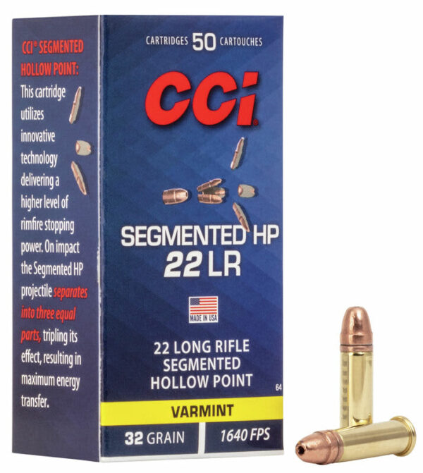 CCI .22LR Ammo Stinger HP 40Gr Box 50