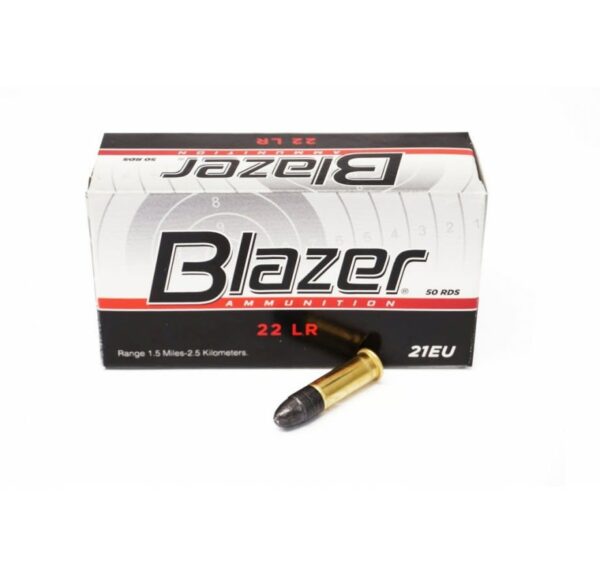 CCI 22LR Ammo Blazer Solid 40Gr Box 50