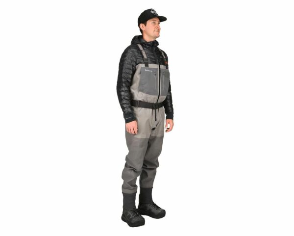 Simms G4 Zip S/Foot Chest Waders Slate - Image 7