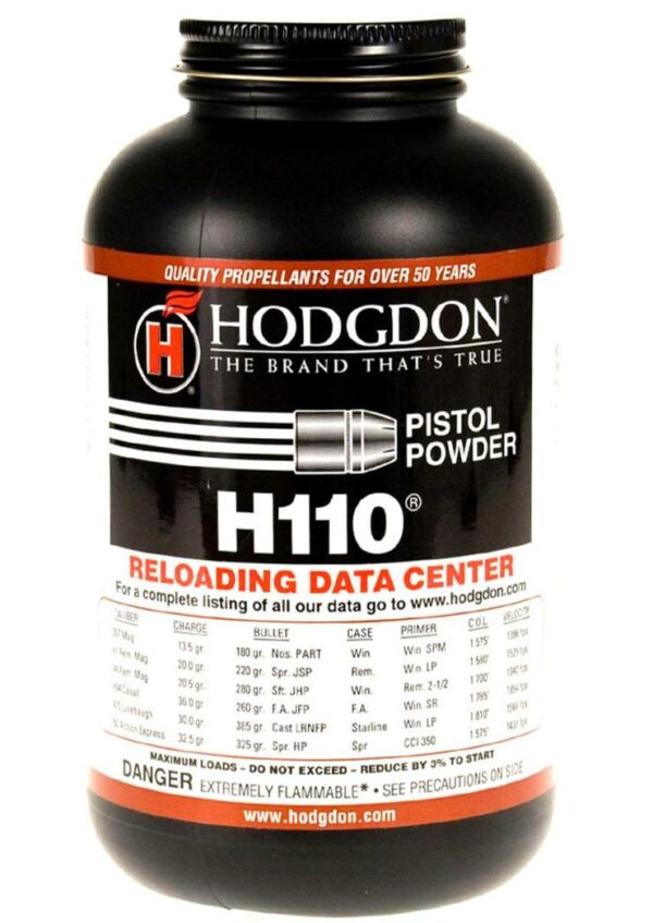 Hodgdon H110 1lb Canister