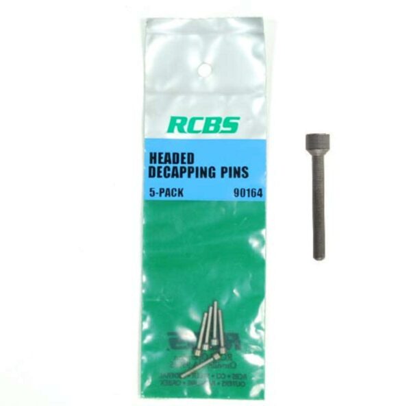 RCBS De-cap Pins 5 Pk