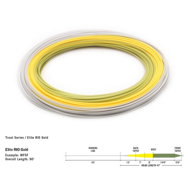 Rio Gold Elite Slick Cast Floating Fly Line - Image 2