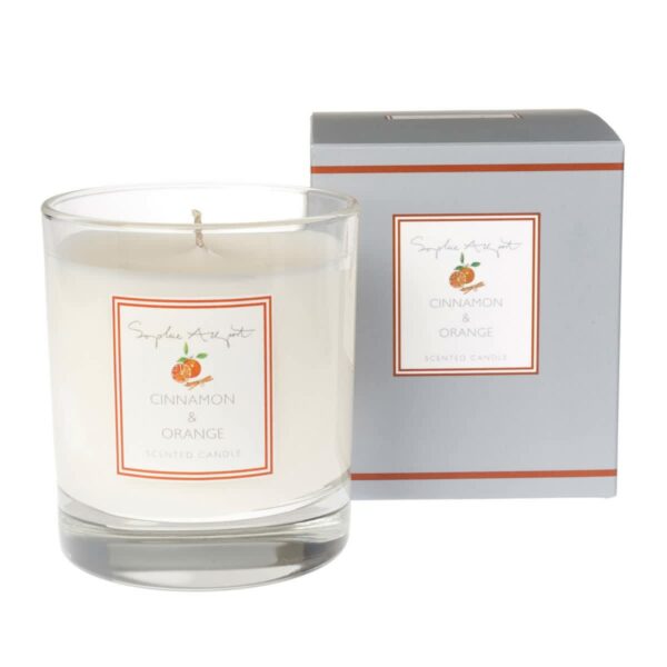 Cinnamon & Orange Scented Candle 75G