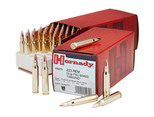 Hornady Rifle Ammunition .223 cal 55G Sp Custom Box 50