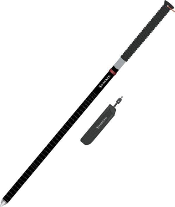 Simms Wading Staff Alum Black - Image 2