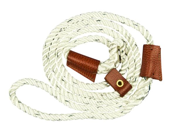 Doglead 1.5M Field Trial White/Leather