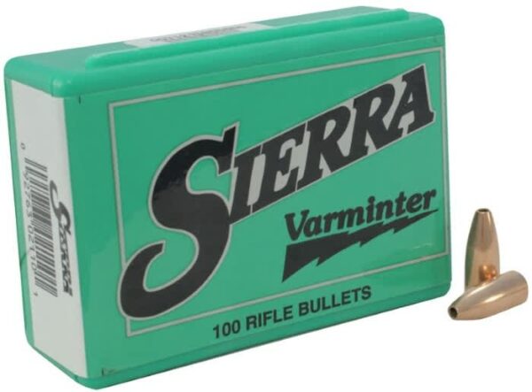 Sierra Bullets .224 Cal 50g Blitz Varmint Box 100
