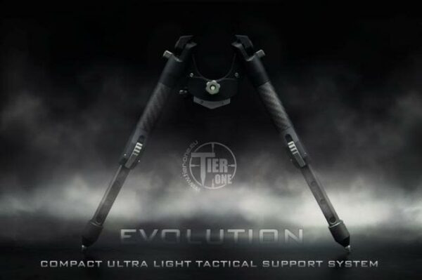 Tier 1 Evolution Bipod Carbon 230mm