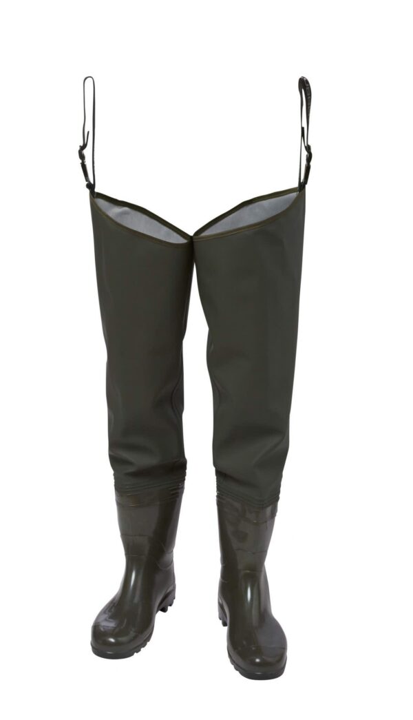 Viking PVC Thigh Wader Cleated Sole