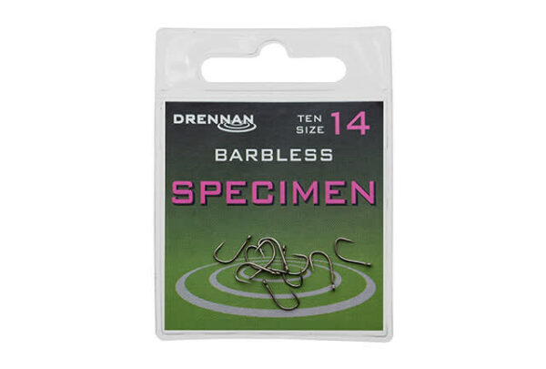 Drennan Specimen Barbless 10Pk