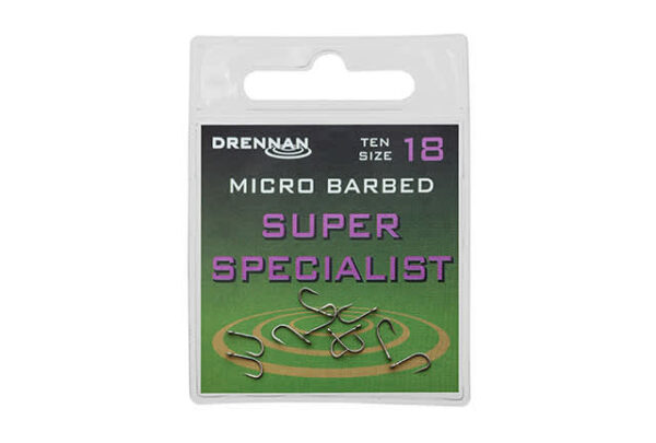 Drennan Super Specialist Micro Barbed 10Pk