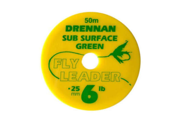 Drennan Sub Surface Green Fly Leader 50m
