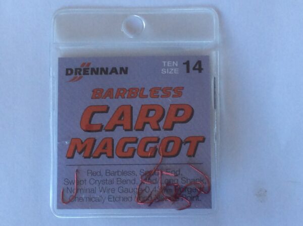 Drennan Barbless Carp Maggot *