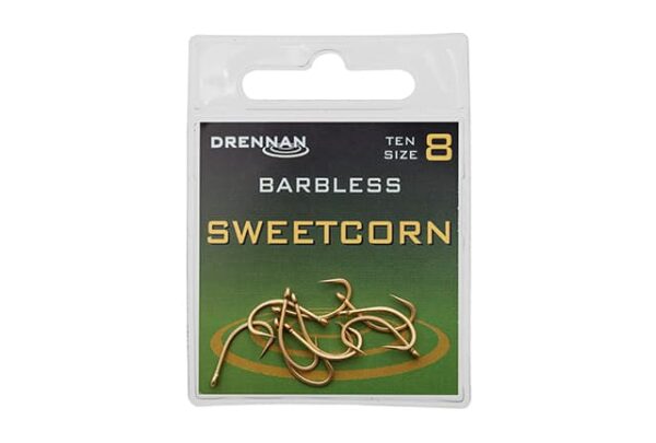 Drennan Sweetcorn Barbless 10pk