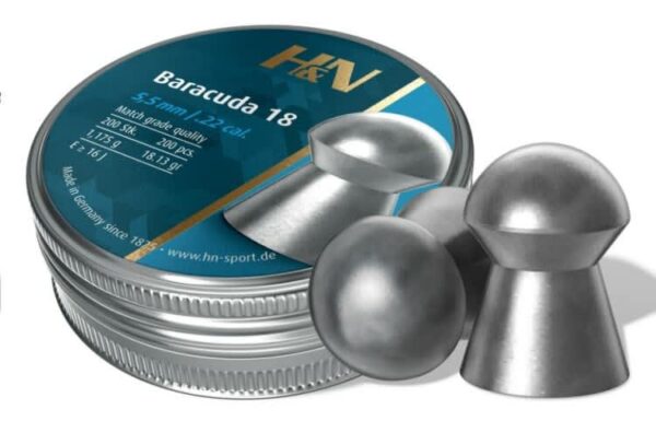 H & N Baracuda 18 .22 Tin 200
