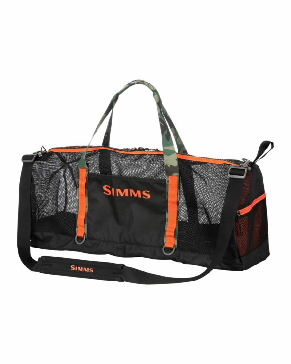 Simms Challenger Mesh Duffel 60L Black