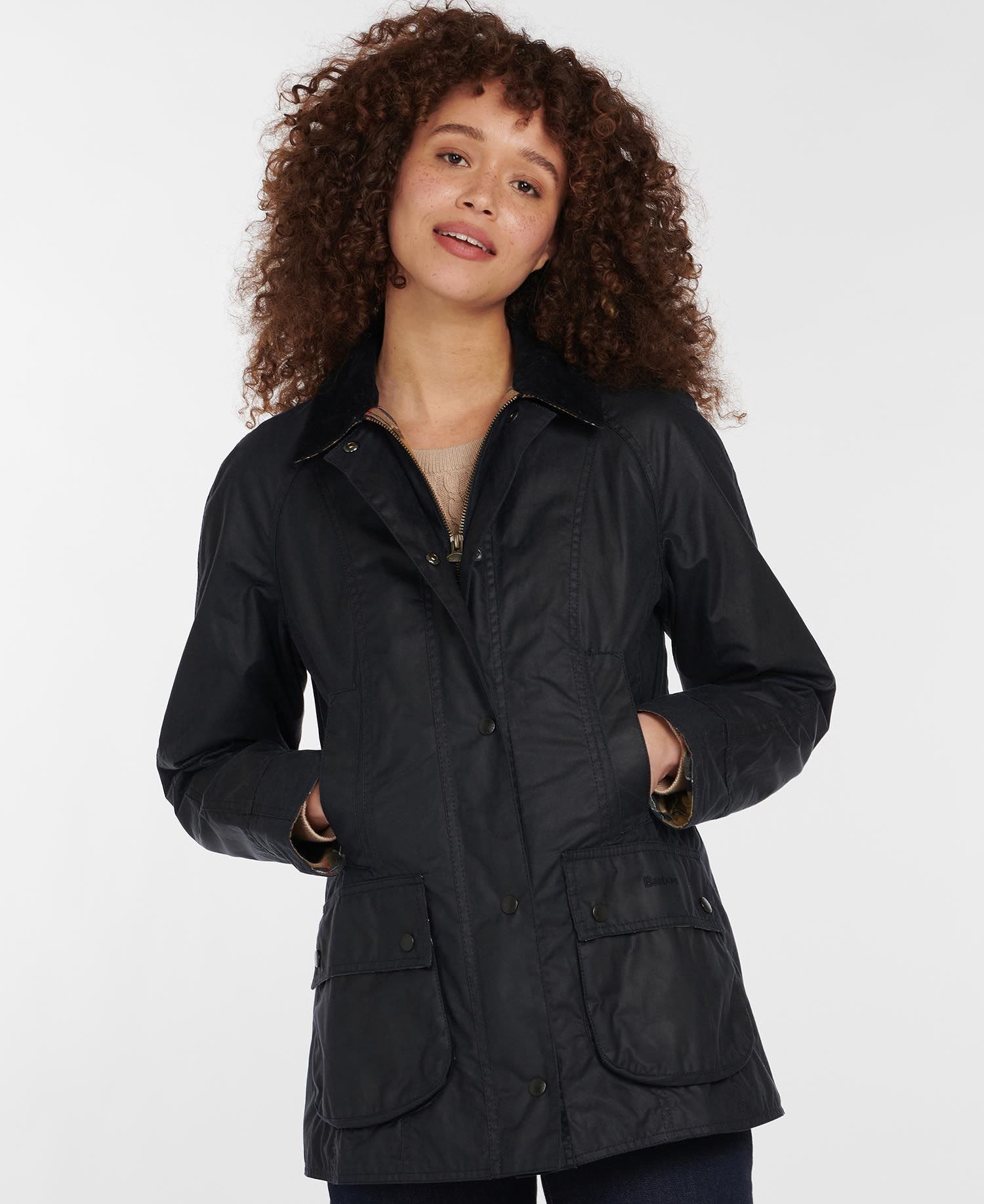 Barbour Ladies Beadnell Wax Jacket - Fawcetts Online