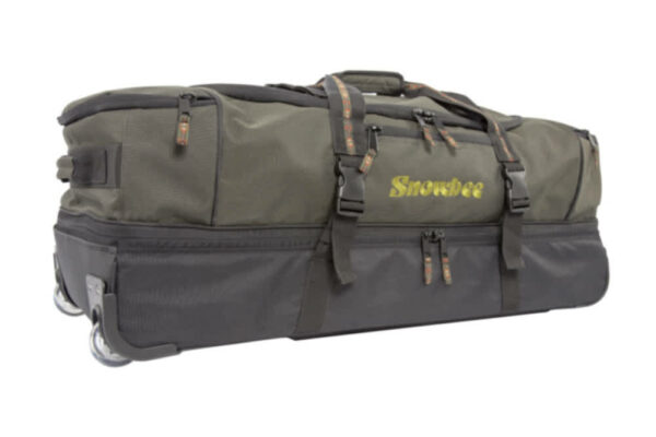 Snowbee XS Rolling Travel Bag with Wheels & Pull out Handle & Lockable Zip Base. - Image 4