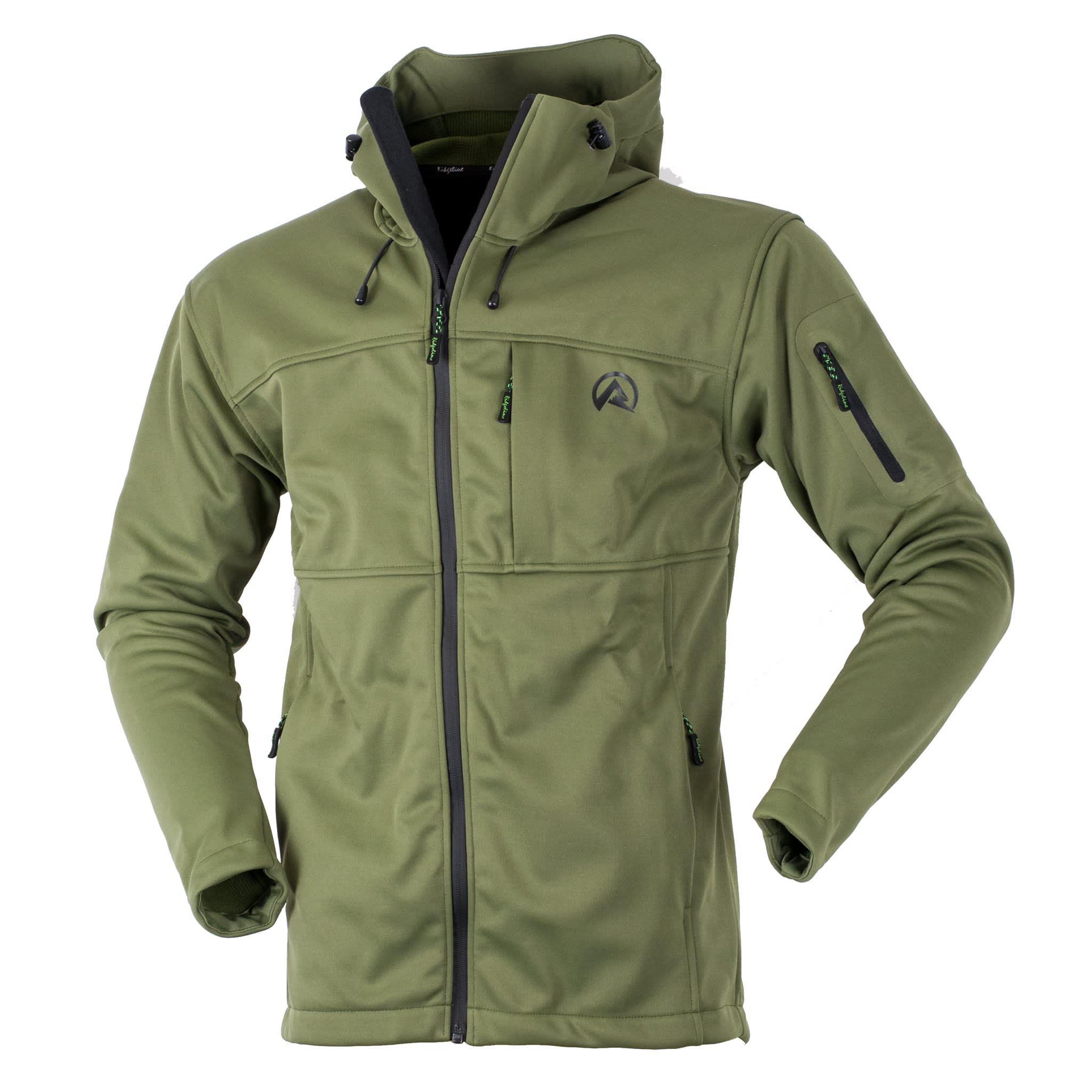 Ridgeline Ascent Softshell Jacket Olive - Fawcetts Online