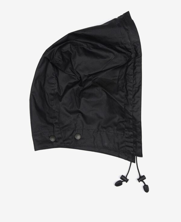 Barbour Lightweight Wax Hood Black