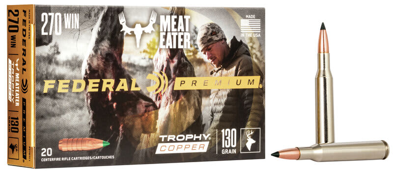 Federal 270 Vital-Shok 130g Trophy Copper Tipped