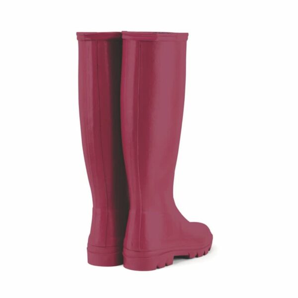 Chameau Ladies Iris Wellington Boot Rose* - Image 2