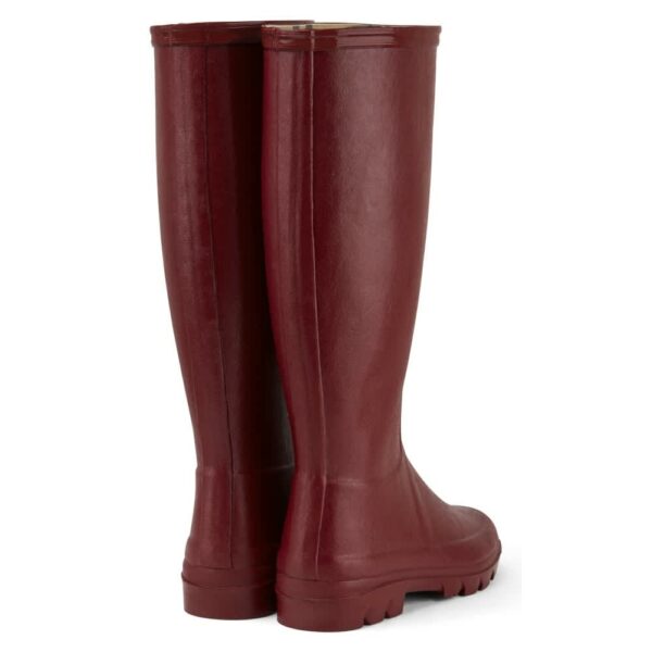 Chameau Ladies Iris Wellington Boot Rouge* - Image 2