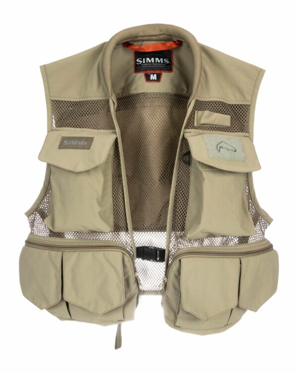 Simms Tributary Vest Tan