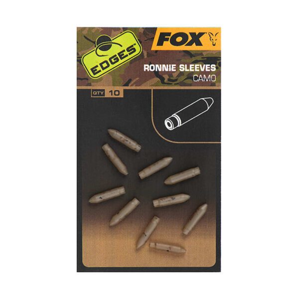 Fox Edges Camo Ronnie Sleeves x 10