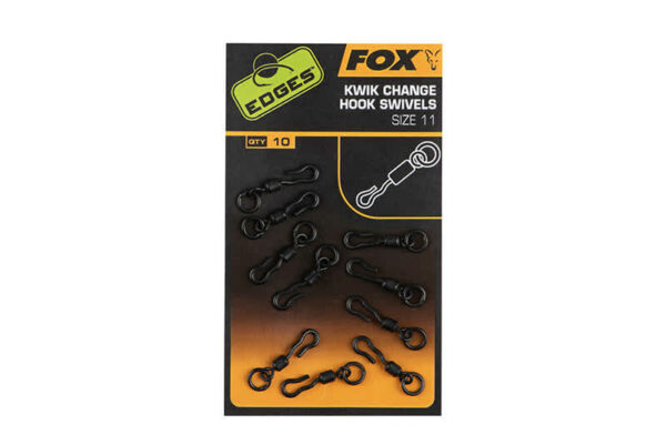 Fox Edges Kwik Change Hook Swivel Size 11 x 10