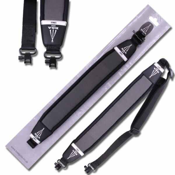 BSA Neoprene Sling Grey with Swivels