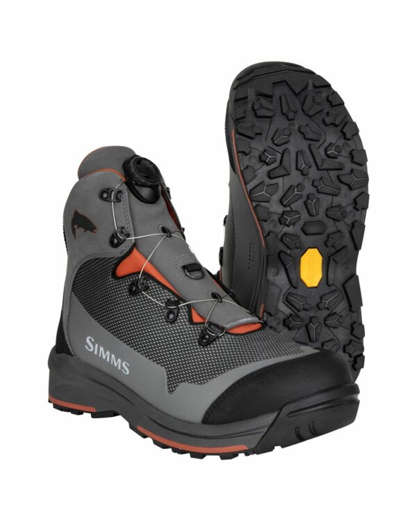 Simms Guide Boa Boot Slate Vibram Sole