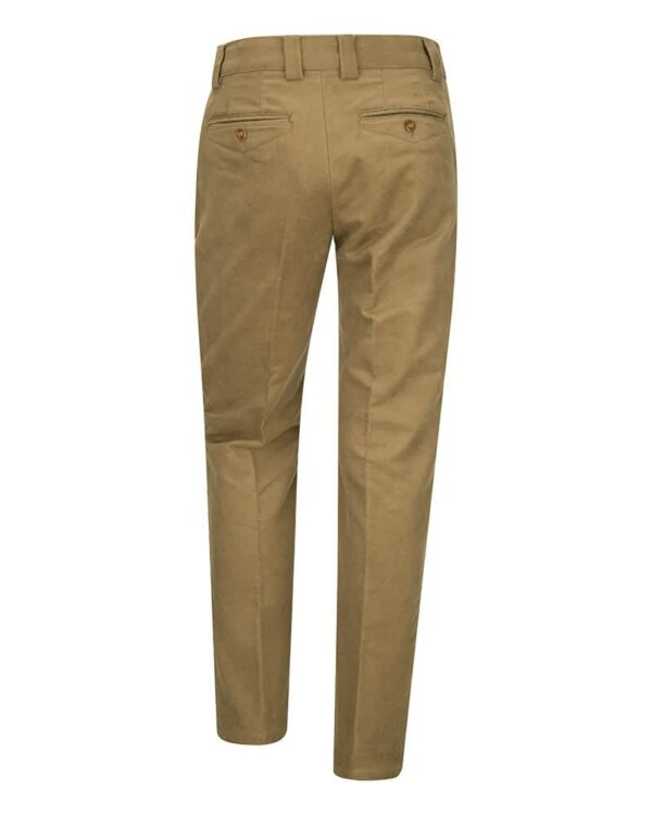 Hoggs Carrick Technical Stretch Moleskin Dried Moss Trouser - Image 2