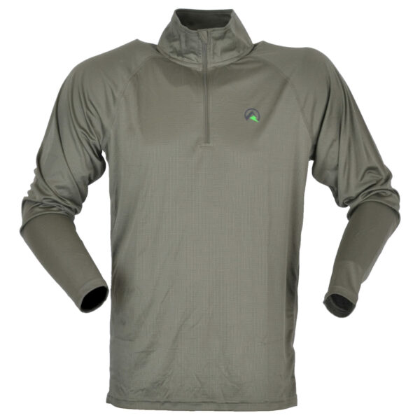 Ridgeline Micro Lite Long Sleeve 1/4Zip Top Forrest
