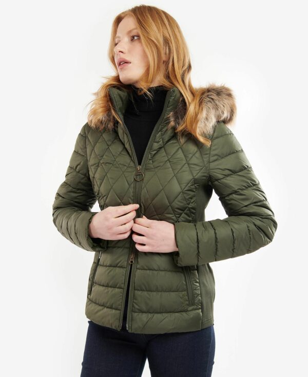 Barbour Mallow Quilt Olive