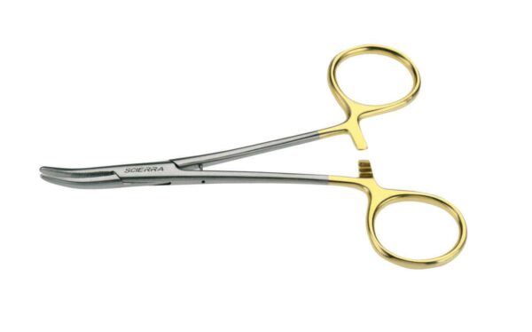 Scierra Forceps Curved 5.5"