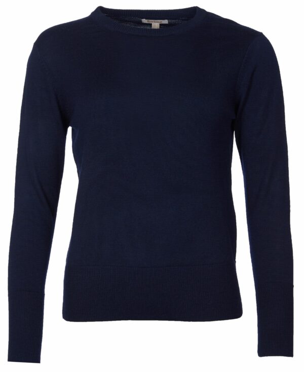 Barbour Ridley Knit Jumper Navy - Image 3