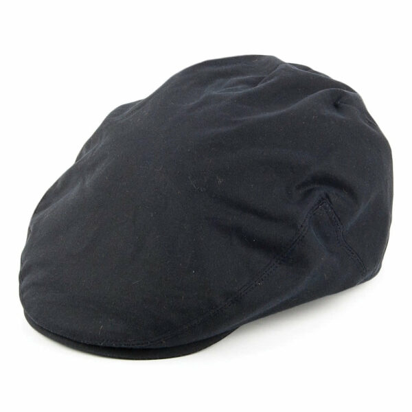 Failsworth Wax Flat Cap Navy