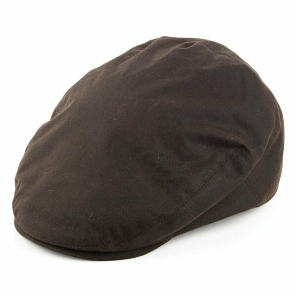 Failsworth Wax Flat Cap Brown