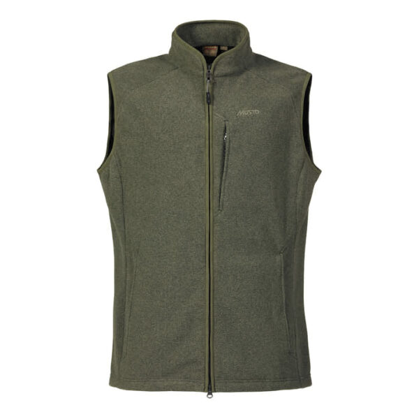 Musto Fenland Polartec Mens Vest Deep Green