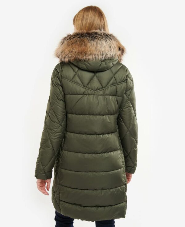 Barbour Daffodil Quilt Olive - Image 3