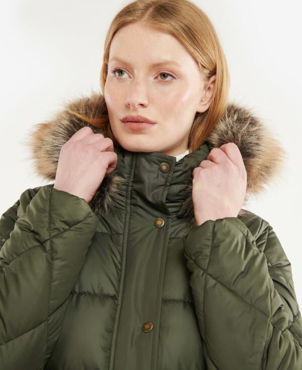 Barbour Daffodil Quilt Olive - Image 6