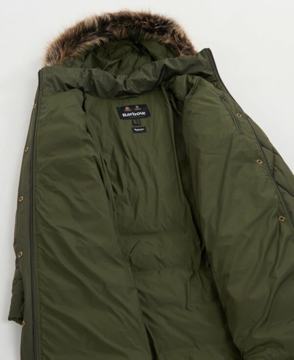 Barbour Daffodil Quilt Olive - Image 4