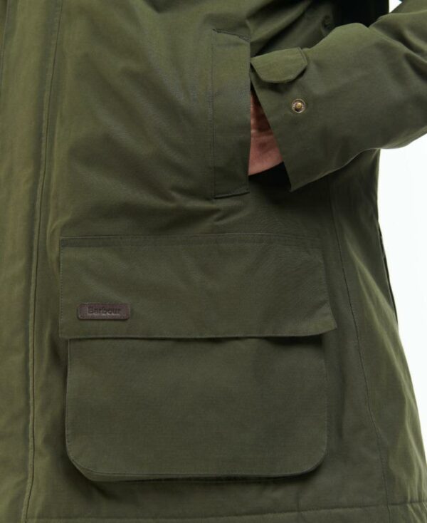 Barbour Beaconsfield Jacket Olive - Image 2